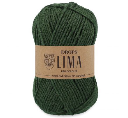 DROPS Lima 9030 donkere klimop / donkergroen (Uni Colour) - Wol Garen