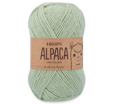 DROPS Alpaca 9030 pistache ijs (Uni Colour) - Wol Garen