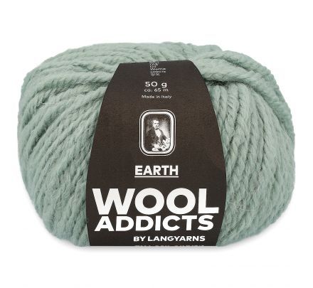 Wooladdicts Earth 91 mintgroen - Alpacawol Garen