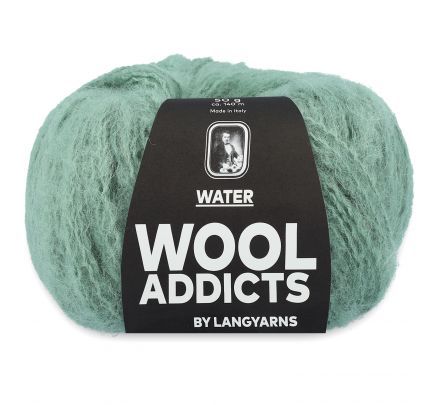 WoolAddicts Water 91 mintgroen - Alpacawol Garen