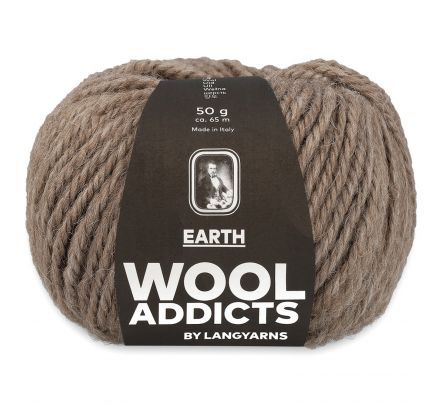 Wooladdicts Earth 96 taupe / zand - Alpacawol Garen