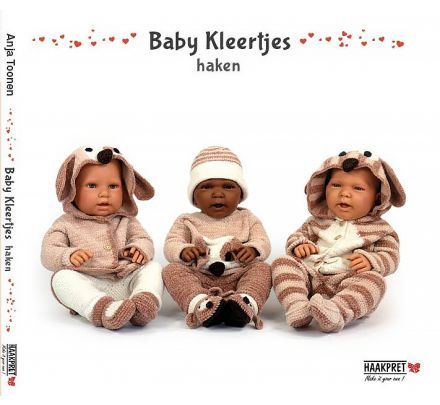 Baby kleertjes haken - Anja Toonen, Haakboek