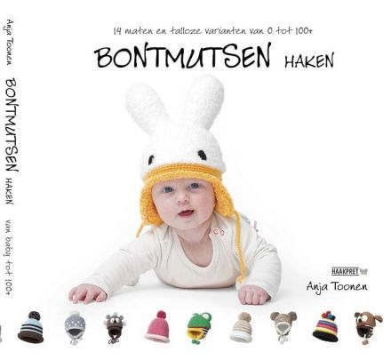 Bontmutsen Haken - Anja Toonen, Haakboek