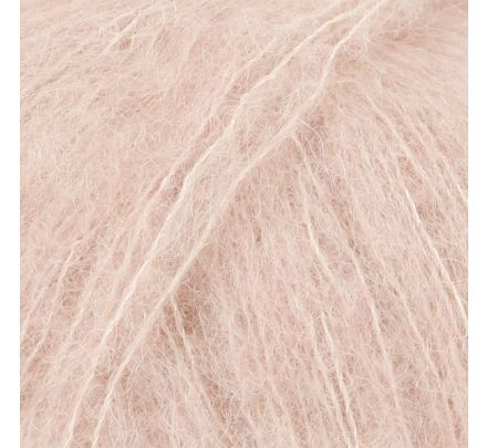 Drops Brushed Alpaca Silk 20 zandroos / zacht babyroze (uni colour) - Wol Garen