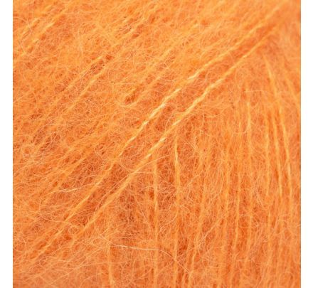 DROPS Brushed Alpaca Silk 29 mandarijn / oranje (Uni Colour) - wolgaren
