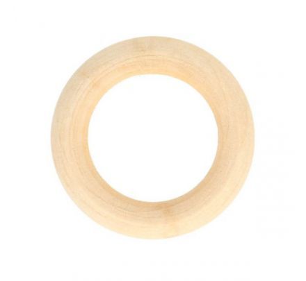 Houten Ring 5 cm - Blank Beukenhout bijring
