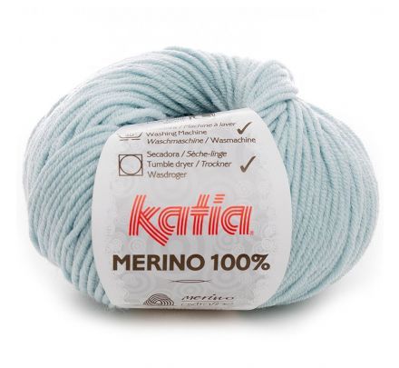 Katia Merino 100% - 67 hemelsblauw - Merinowol Garen