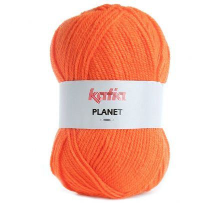 Katia Planet 3979 oranje - Acryl Garen