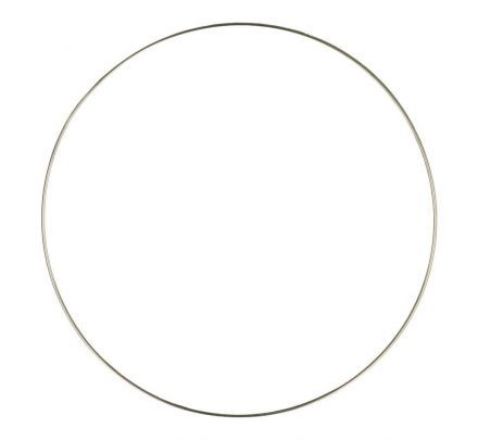 Metalen Ring 20 cm - RVS - wandhanger