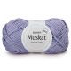 DROPS Muskat Uni Colour - 01 lavendel - Katoen Garen