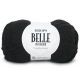 DROPS Belle Uni Colour - 08 zwart - Katoen Garen