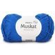 DROPS Muskat Uni Colour - 15 koningsblauw - Katoen Garen