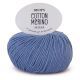 DROPS Cotton Merino Uni Colour - 16 denimblauw - Wol/Katoen Garen