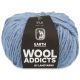 WoolAddicts Earth - 21 kristalblauw - Alpacawol Garen