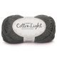 DROPS Cotton Light Uni Colour - 30 donkergrijs - Katoen/Polyester Garen