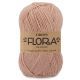 DROPS Flora Uni Colour - 30 woestijnroos - Wol Garen