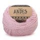 DROPS Andes Uni Colour - 3145 poederroze - Wol Garen