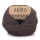 DROPS Andes Uni Colour - 5610 bruin - Wol Garen