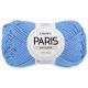 DROPS Paris Uni Colour - 73 korenbloem blauw - Katoen Garen