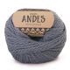 DROPS Andes Uni Colour - 8465 grijs - Wol Garen