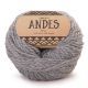 DROPS Andes Mix - 9015 grijs - Wol Garen