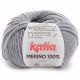 Katia Merino 100% - 505 lichtgrijs - Wol Garen
