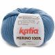 Katia Merino 100% - 58 jeansblauw - Wol Garen