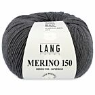 Lang Yarns Merino 150 - 03 steengrijs - Merinowol Garen