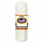 Durable Glanskatoen Nr. 8 - 009 wit - Katoen Garen