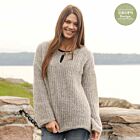 Patroon Gebreide Trui "Brume" met Drops Air of Brushed Alpaca Silk wol