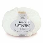 DROPS Baby Merino Uni Colour - 01 wit - Wol Garen