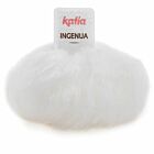Katia Ingenua - 01 wit - Mohair Garen