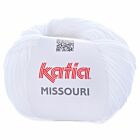 Katia Missouri - 01 wit - Katoen/Acryl Garen