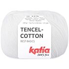 Katia Tencel-Cotton - 01 wit - Lyocell/Katoen Garen