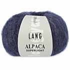 Lang Yarns Alpaca Superlight - 10 staalblauw - Wol Garen