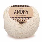 DROPS Andes Uni Colour - 0100 naturel - Wol Garen