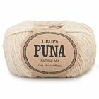 DROPS Puna Natural Mix - 02 beige - Wol Garen