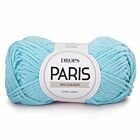 DROPS Paris Uni Colour - 02 lichtturkoois - Katoen Garen
