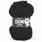 DROPS Snow / Eskimo Uni - 02 zwart - Wol Garen