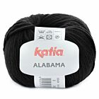Katia Alabama - 02 zwart - Katoen/Acryl Garen