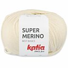 Katia Super Merino - 03 ecru - Wol/Acryl Garen