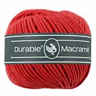 Durable Macramé - 316 red - Katoen Garen