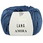 Lang Yarns Amira - 32 blauw - Katoen Garen
