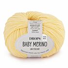 DROPS Baby Merino Uni Colour - 04 geel - Wol Garen
