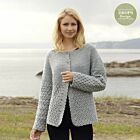 Patroon Gehaakt Vest "Yesterday Cardigan" met kantpatroon en ronde pas - Drops Design