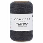 Katia Concept 50 Mohair Shades - 05 antracietgrijs - Mohair Garen