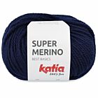 Katia Super Merino - 05 donkerblauw - Wol/Acryl Garen