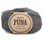 DROPS Puna Natural Mix - 05 donkergrijs - Wol Garen