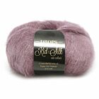 DROPS Kid-Silk Uni Colour - 05 heidepaars - Mohair Garen