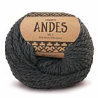 DROPS Andes Mix - 0519 donkergrijs - Wol Garen